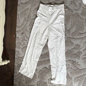 Jules & Leopold White Wide Leg Pants